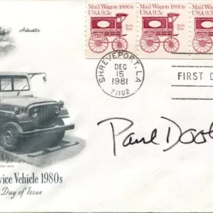 New ListingPaul Dooley Sixteen Candles Disney Cars Star Trek DS9 Signed Autograph FDC
