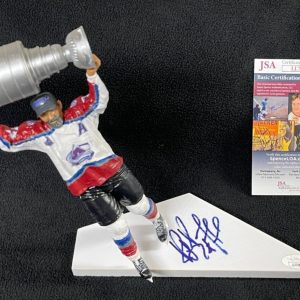 Ray Bourque Signed Colorado Avalanche Custom McFarlane Stanley Cup Figure JSA
