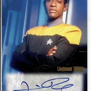 Tim Russ As Tuvok Star Trek Voyager Autograph Card A4