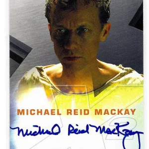 Michael Reid Mackay As Jason/"143" X-Men Movie Authentic Autograph Card