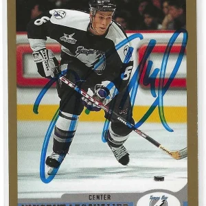 Vincent Lecavalier Signed 1999/00 O-Pee-Chee Card #147 Tampa Bay Lightning
