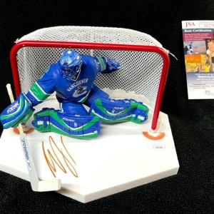 Roberto Luongo Signed Vancouver Canucks McFarlane Figure JSA COA