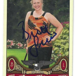Brittany Linicome Signed 2011 UD Goodwin Champions Golf Card #52 LPGA
