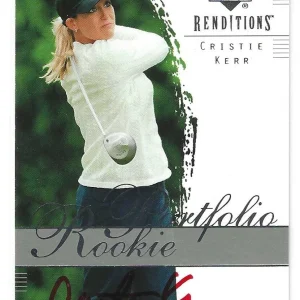 Cristie Kerr Signed 2003 Upper Deck Golf Card #60 LPGA
