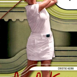 Cristie Kerr Signed 2012 UD SP Authentic Golf Card #11 LPGA

