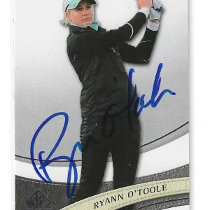 Ryann O'Toole Signed 2013 UD SP Authentic Golf Card #R14 LPGA