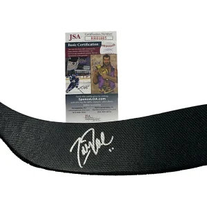 Zach Parise Signed North Dakota Fighting Sioux Stick New York Islanders JSA COA
