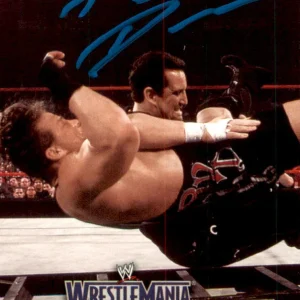 Tommy Dreamer Signed 2003 Fleer WWE Wrestle Mania XIX Card #15
