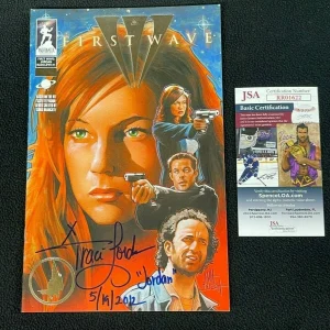 Traci Lords Signed First Wave Convention Exclusive Comic Book #1 JSA COA