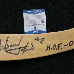 Viacheslav Fetisov Signed Detroit Red Wings Stick Beckett COA Slava