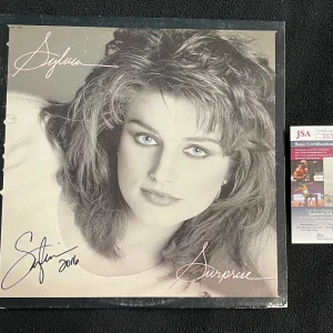 Sylvia Hutton Signed Surprise Album Cover JSA COA