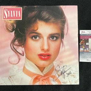 Sylvia Hutton Signed Self-Titled Album Cover JSA COA UU36930