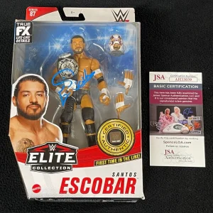 Santos Escobar WWE Elite Series 87 Action Figure JSA COA Legado Del Phantasma
