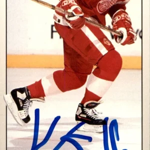 Vladimir Konstantinov Signed 1993/94 Fleer Power Play Card #73 JSA COA Red Wings
