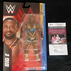 Big E Signed WWE Top Picks Action Figure JSA COA New Day
