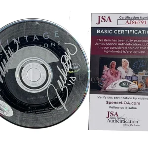 Wanda Jackson Signed "Vintage Collections" CD JSA COA
