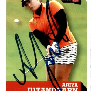 Ariya Jutanugarn Signed Sports Illustrated Kids Golf Card #589 LPGA
