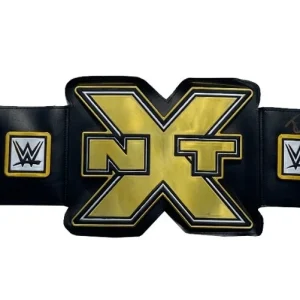 WWE NXT Championship Toy Belt Multi-Signed By 15 NXT Greats JSA LOA COA
