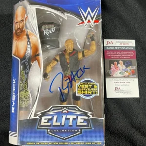 Ryback Signed WWE Elite Action Figure JSA COA Smackdown NXT