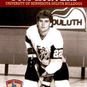 Tom Kurvers 2022 Hobey Baker Committee Issued Minnesota-Duluth Bulldogs Card
