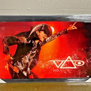Steve Vai Signed Giant Framed Poster JSA COA Whitesnake Frank Zappa
