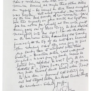 William Shatner Signed 7.25x10.5 1 Page Essay on Personal Letterhead BAS #A71925
