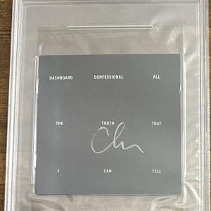SIGNED Chris Carrabba Dashboard Confessional CD Cover Autograph PSA DNA COA