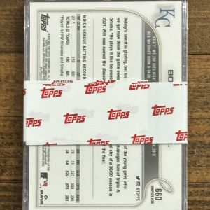 2022 Topps 582 Montgomery Club Set Stamped Julio Rodriguez Witt & Torkelson Set