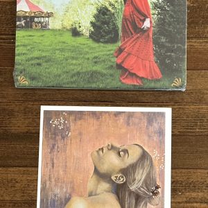 Autographed JACKIE EVANCHO Carousel of Time CD & SIGNED ART CARD BAS BECKETT COA