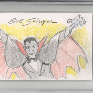 Scooby Doo Villain Original Drawing Sketch By Bob Singer PSA DNA COA Signed Auto