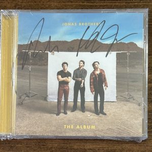 JONAS BROTHERS THE ALBUM SIGNED SEALED CD FULL BAND Nick Joe Kevin AUTOGRAPH #6