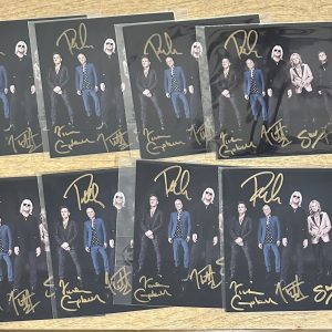 Def Leppard Drastic Symphonies CD SIGNED UK EXCLUSIVE FULLBAND AUTOGRAPH PICTURE