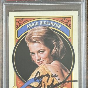 2014 Panini Golden Age Angie Dickinson Signed SuperModel PSA DNA COA AUTOGRAPH