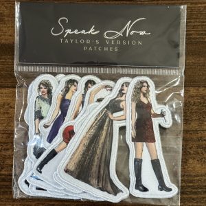 Taylor Swift Speak Now Album Eras Tour Patch Set Taylor’s Version TV SEALED NEW