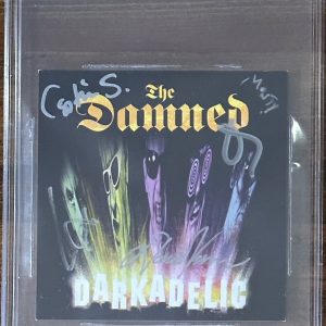 The Damned Datkadelic SIGNED AUTOGRAPHED FULL BAND ART CARDS Beckett BAS COA