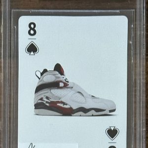 PHIL KNIGHT NIKE SIGNED AIR JORDAN SHOE CARD CUT BAS BECKETT AUTOGRAPH MICHAEL