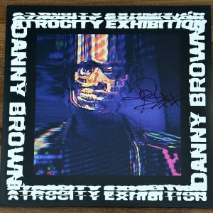Danny Brown ‎Atrocity Exhibition Signed Autographed VINYL 2x LP Record Newbury