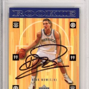 1998 98/99 Upper Deck Dirk Nowitzki Rookie RC Signed PSA DNA AUTOGRAPH HOF