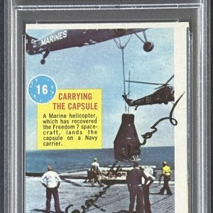 1963 TOPPS ASTRONAUTS EUGENE KRANZ APOLLO SIGNED PSA DNA COA AUTOGRAPHED NASA