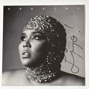 Lizzo SIGNED AUTOGRAPHED Special CD Cover Art Card Purchased From Official UK #5