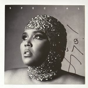 Lizzo SIGNED AUTOGRAPHED Special CD Cover Art Card Purchased From Official UK #7