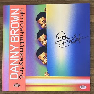 Danny Brown ‎uknowhatimsayin¿ Signed Autographed VINYL LP Record PSA DNA COA