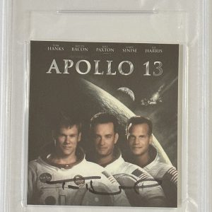 Tom Hanks SIGNED Apollo 13 Movie Poster Print PSA DNA COA Autograph NASA