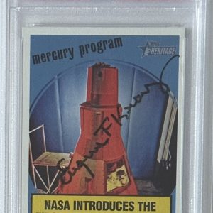 2008 TOPPS HERITAGE GENE EUGENE KRANZ SIGNED PSA DNA COA AUTOGRAPH NASA DIRECTOR