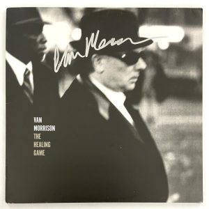 Van Morrison Signed Autograph Album Vinyl Record LP - The Healing Game - JSA COA
