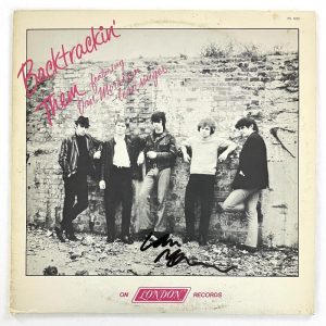 Van Morrison Them Signed Autograph Album Vinyl Record LP - Backtrackin JSA COA