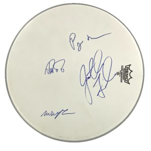 Phish Band Signed Autograph 14" Drumhead - Jon Fishman Trey Anastasio +2 JSA COA