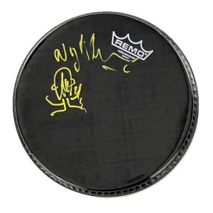 Nigel Olsson Signed Autograph 10" Drumhead - Elton John Band w/ JSA COA