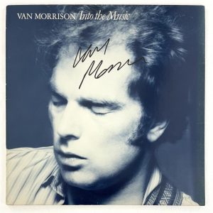Van Morrison Signed Autograph Album Vinyl Record LP - Into The Music Beckett COA