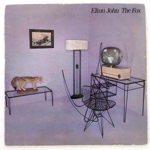 Bernie Taupin Signed Autograph Album Vinyl Record LP Elton John The Fox JSA COA